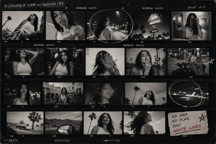 California: State of Mind — Disposable Cam Summer '97 contact sheet