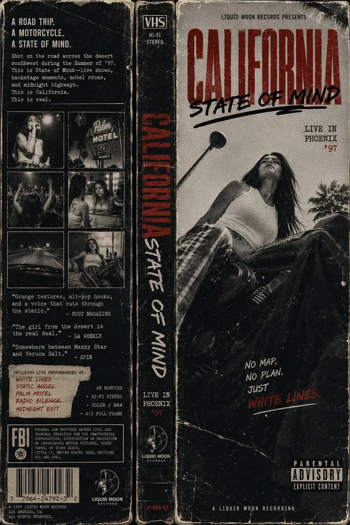 California: State of Mind — Live in Phoenix '97 VHS sleeve