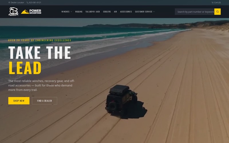 Bulldog Winch website