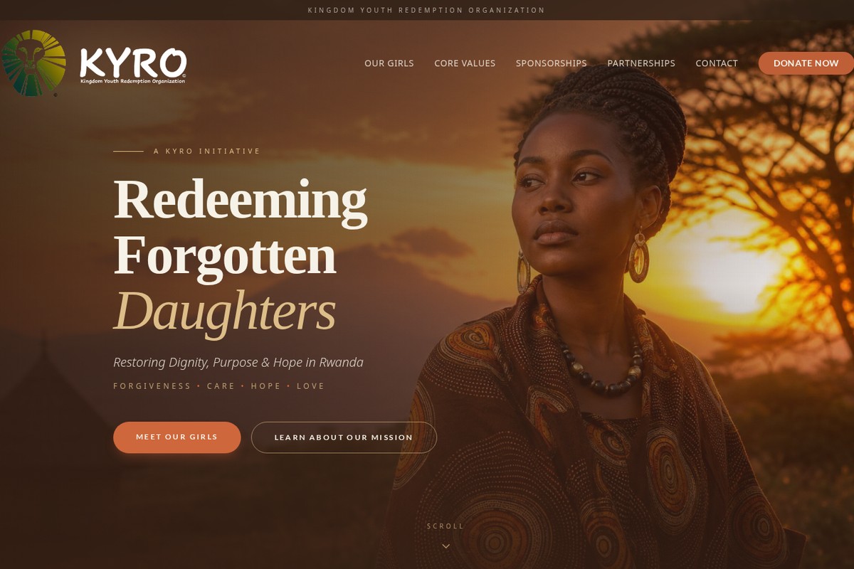 Kyro Foundation website preview